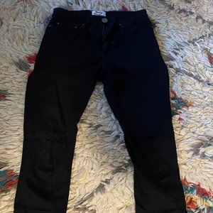 Women's Acne  Pin High Rise Black Denim 26/32